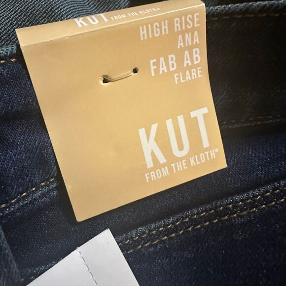 NWT Kut from the Kloth high rise Ana fab ab flare 16w - Picture 10 of 14